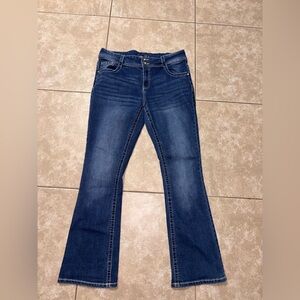 Stylish Indigo Flare Women's Jeans